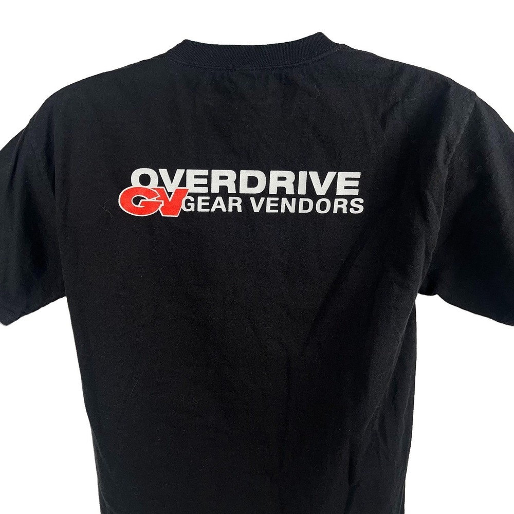 Overdrive GV Gear Vendors Drag Racing T-Shirt Medium